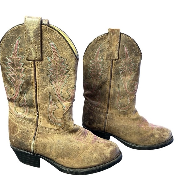 Smoky Mountain Boots Other - Smoky Mountain Children's Annie Leather Western Boot Size 10.5R